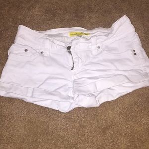 White shorts